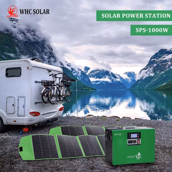 Mobile Solarstromversorgung 160 W, 300 W, 500 W, netzunabhängiges Solarenergiesystem, multifunktional, tragbar, mobil